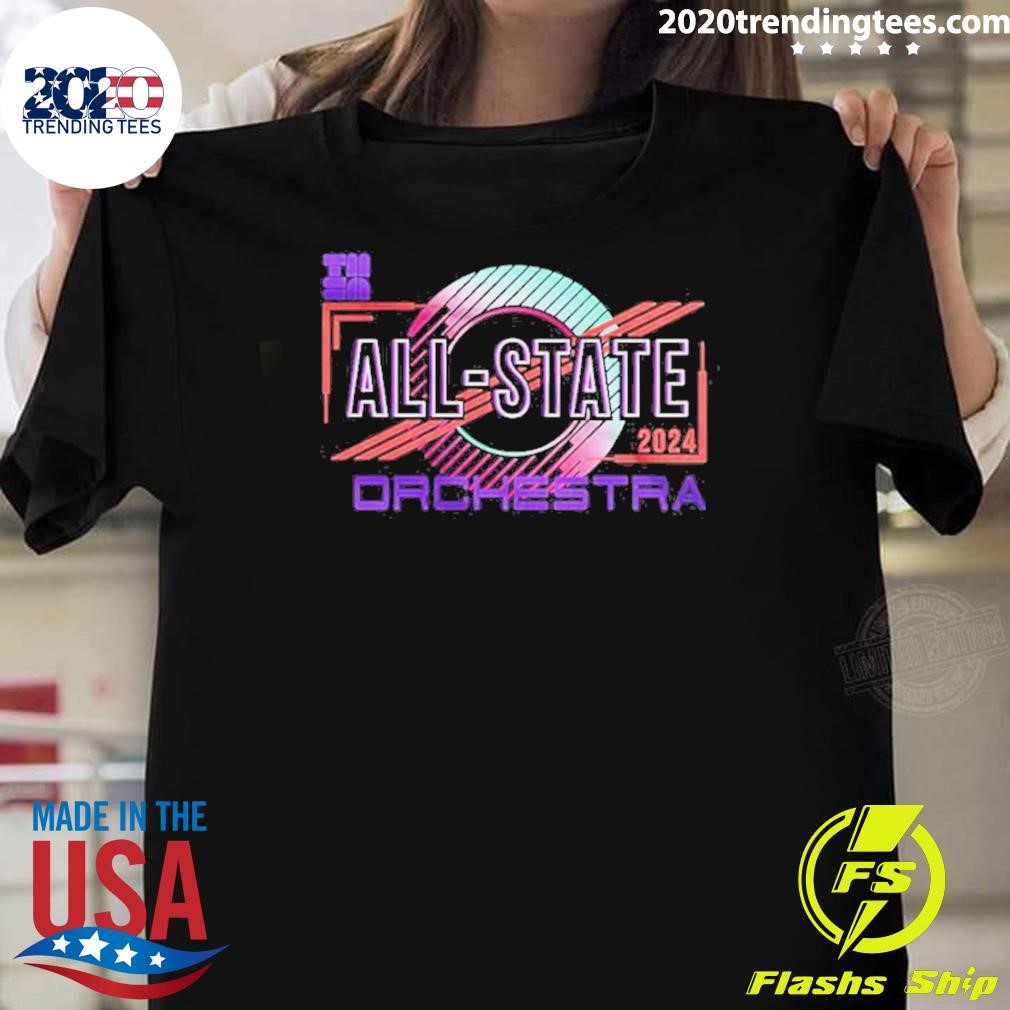 Official 2024 Tmea Orchestra All-state T-shirt