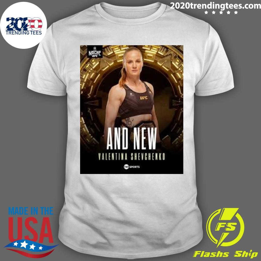 Official And New Valentina Shevchenko From T-Shirt