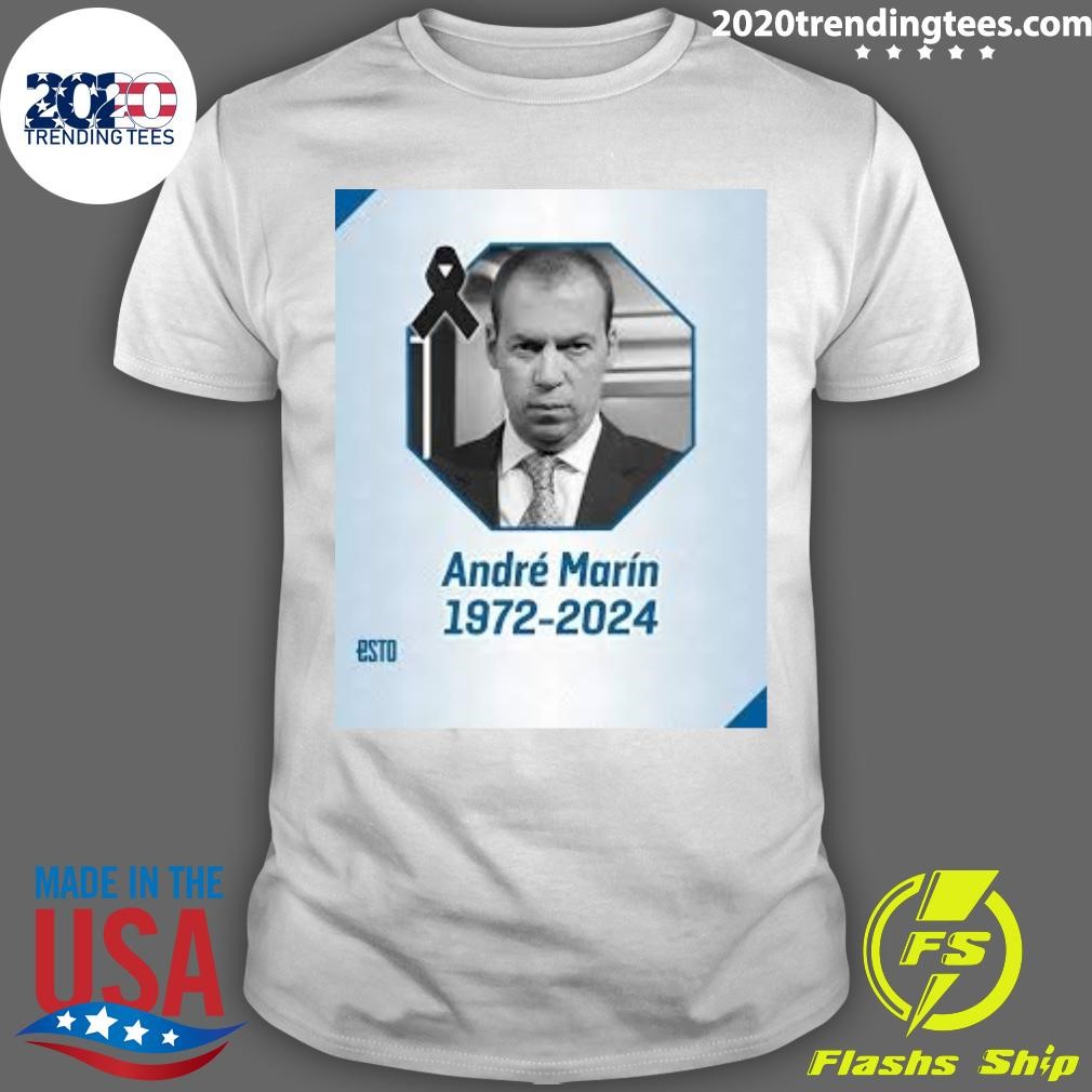 Official Andre Marin 1972-2024 T-shirt