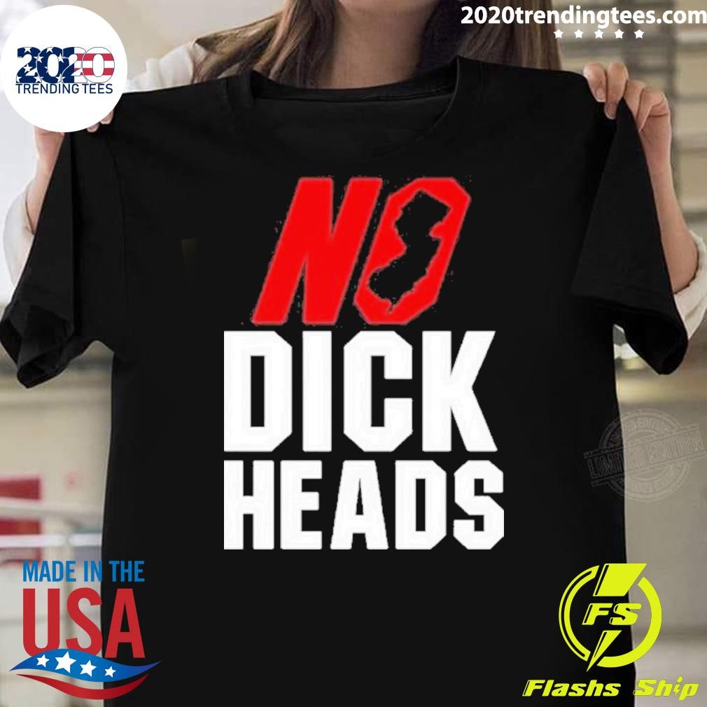 Official Backhanded Devil No Dickheads 2024 T-shirt