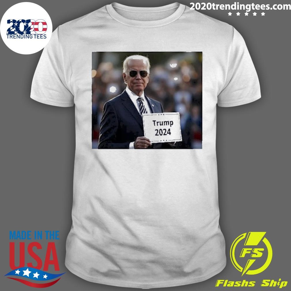 Official Biden Endorse Trump 2024 T-shirt