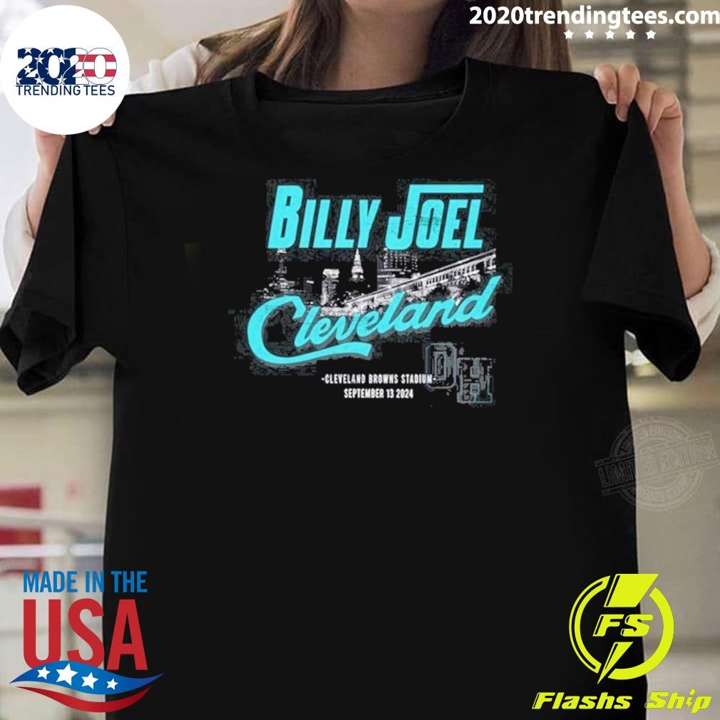 Official Billy Joel Cleveland Browns Stadium September 13 2024 T-shirt