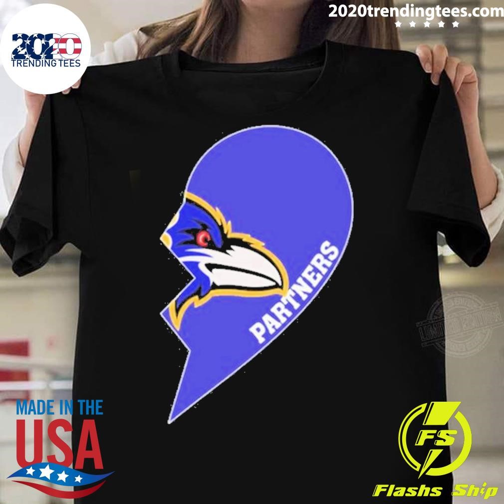 Official Blue Jay Partners Half Heart 2024 T-shirt