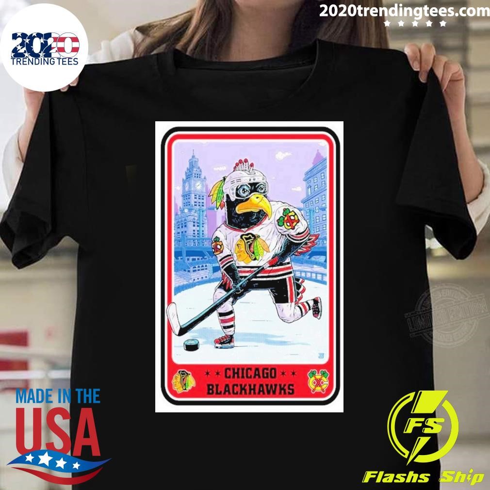 Official Chicago Blackhawks 9-11-2024 Poster T-shirt