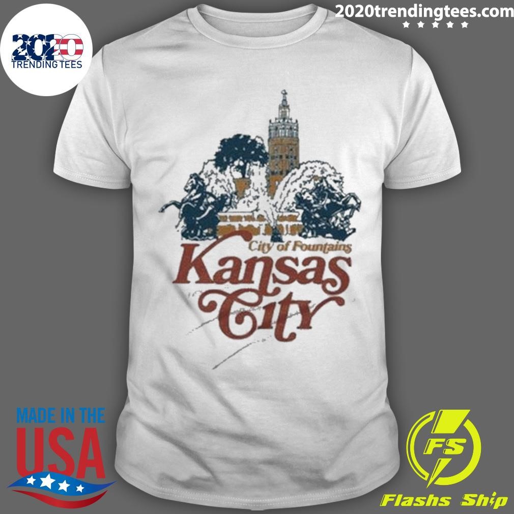 Official City Of Fountains Kansas City 2024 T-shirt