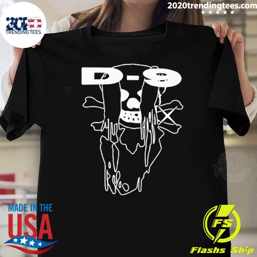 Official Drain Gang D-9 Design T-shirt