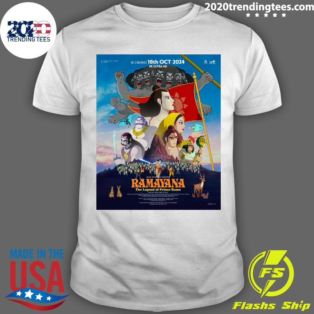 Official Excel is re releasing Ramayana -The legend of Prince Ram on 18th oct 2024 T-shirt