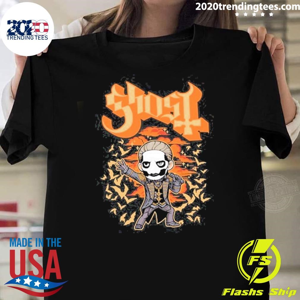 Official Ghost Orange Bat Toddler T-shirt