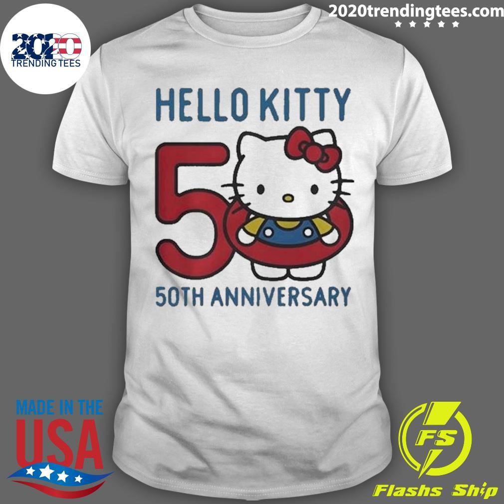 Official Hello Kitty 50th Anniversary T-shirt