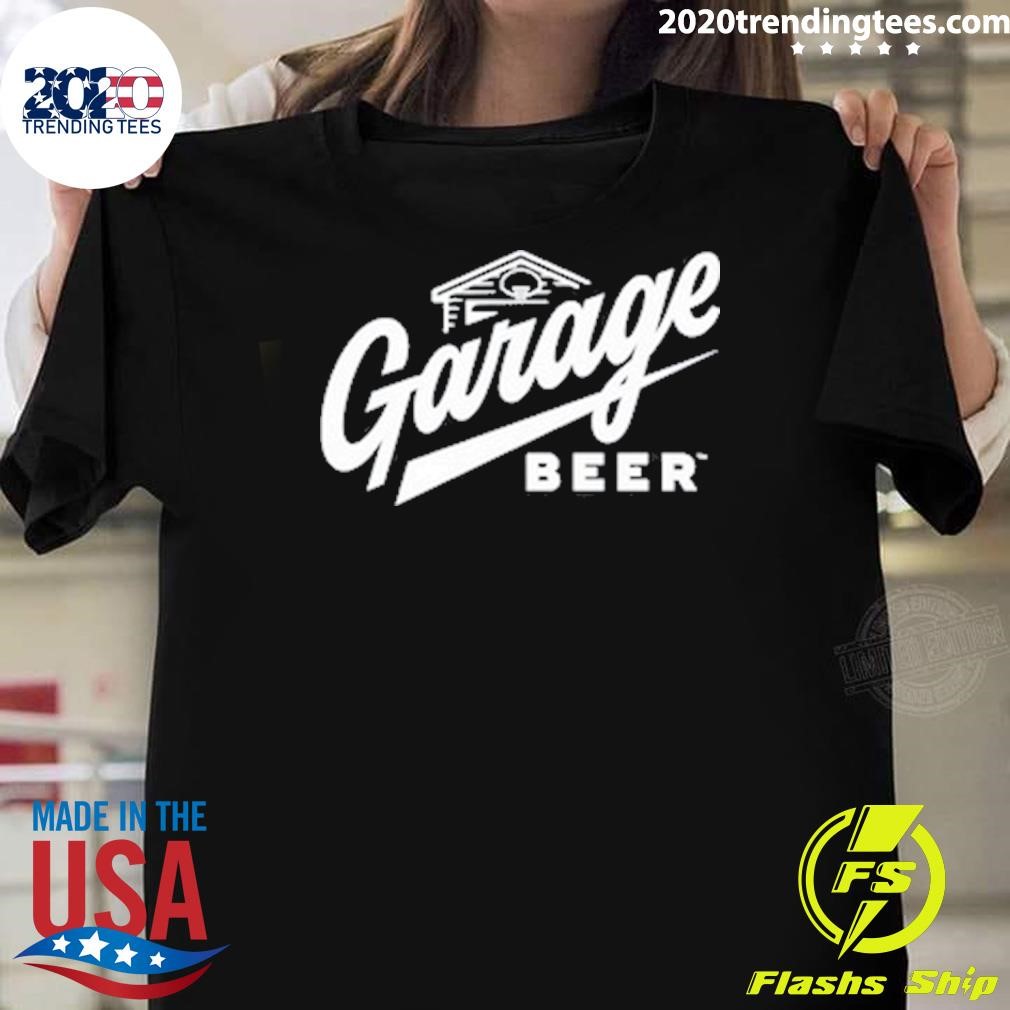 Official Jason Kelce Wearing Garage Beer T-shirt