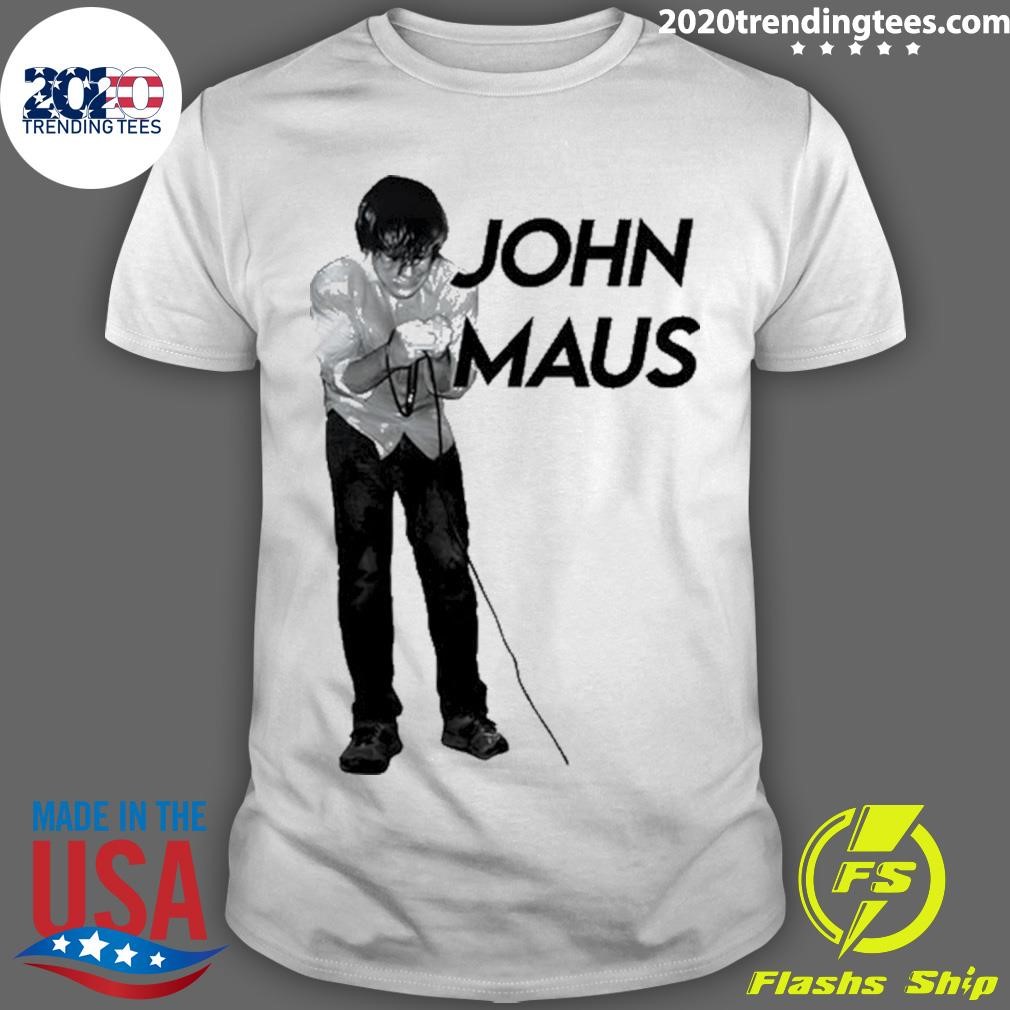 Official John Maus Show 2024 T-shirt