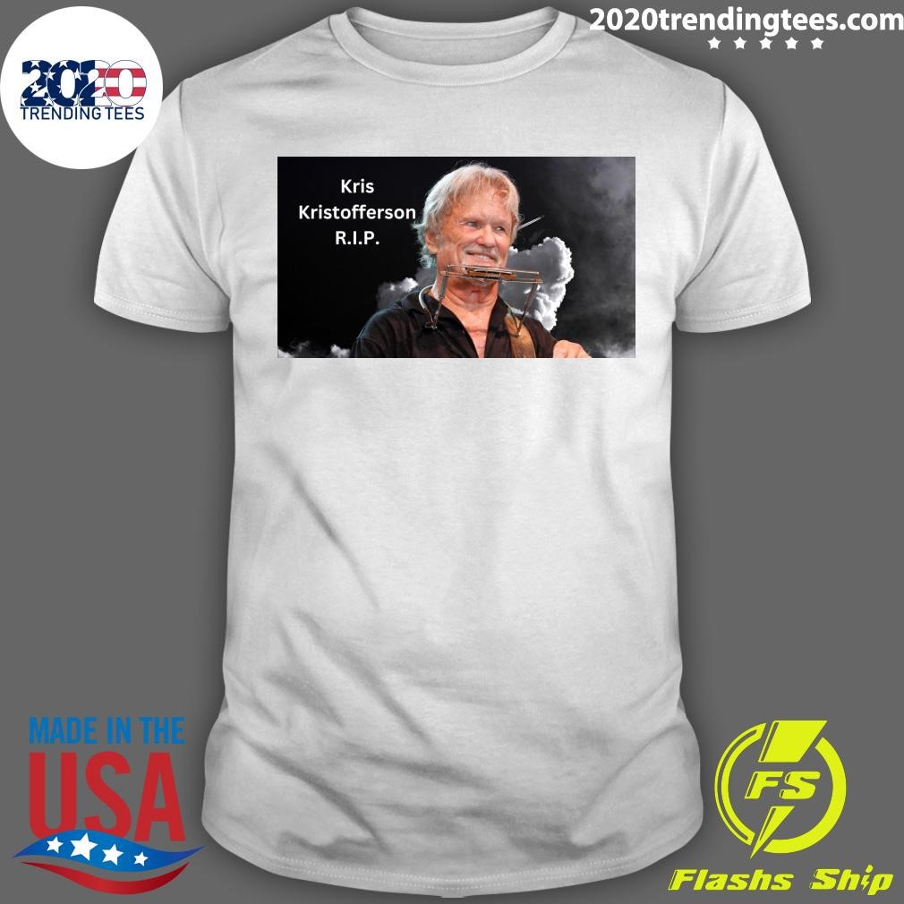 Official Kris Kristofferson RIP T-shirt