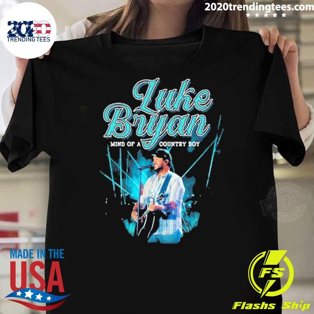 Official Luke Bryan Mind Of A Country Boy Tour 2024 T-shirt