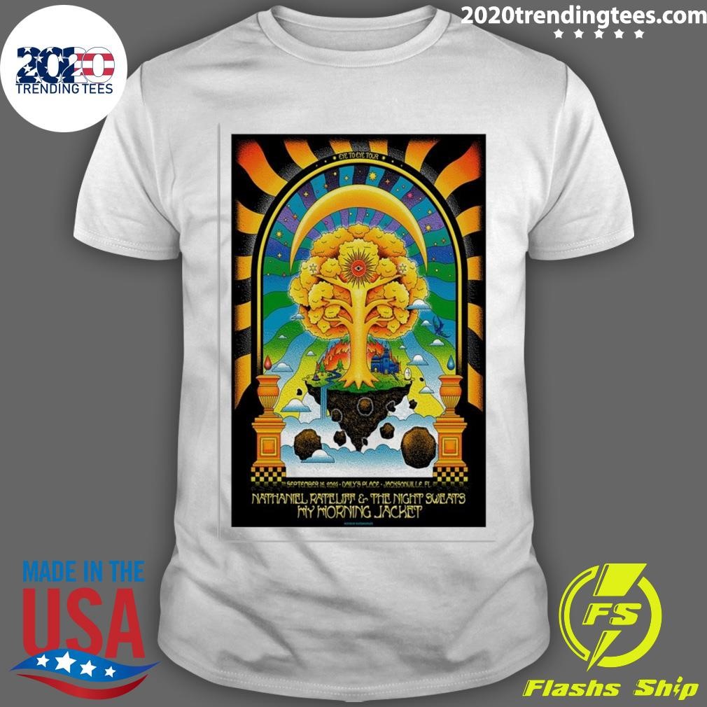 Official My Morning Jacket Eye To Eye Tour September 16 2024 Jacksonville, FL T-shirt