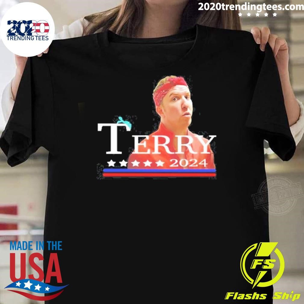 Official Nick Swardson 2024 Terry For President 2024 Tee T-Shirt