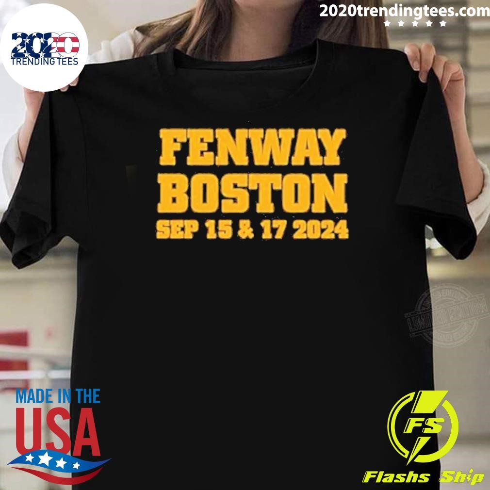 Official Pearl Jam Fenway Boston Sep 15 And 17, 2024 T-shirt