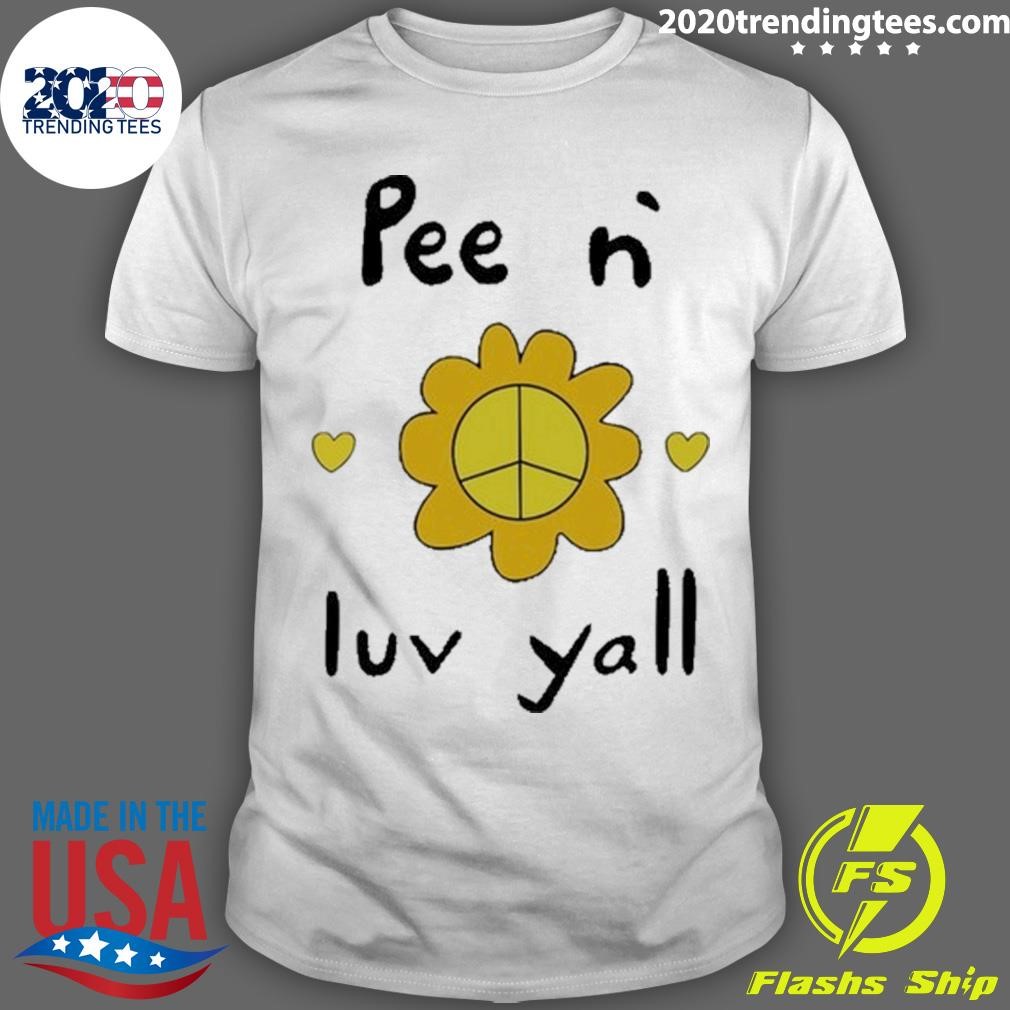 Official Pee N` Luv Yallsies White 2024 T-shirt