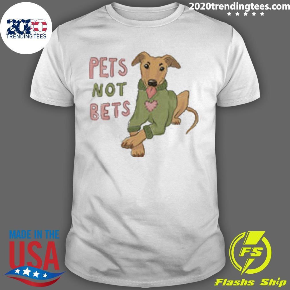 Official Pets Not Bets 2024 T-shirt