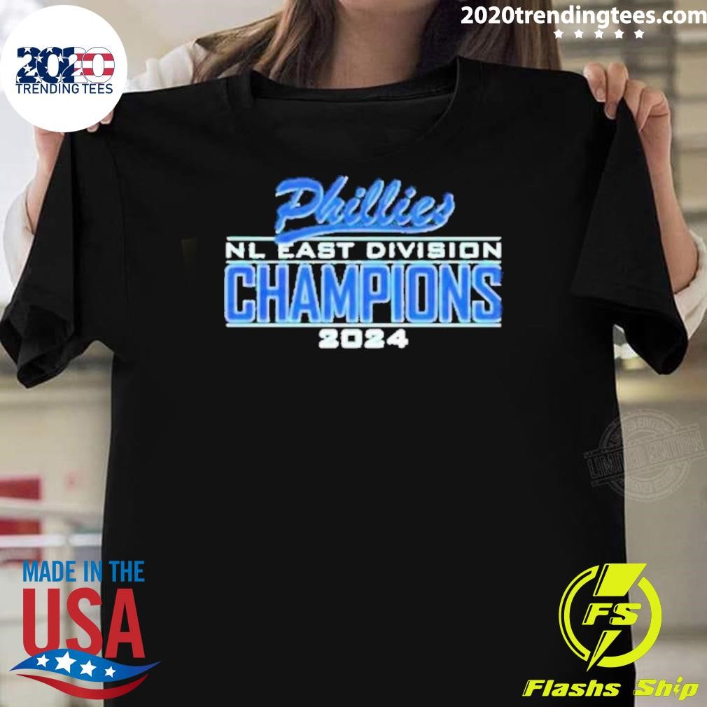 Official Phillies East Division Champions 2024 T-shirt