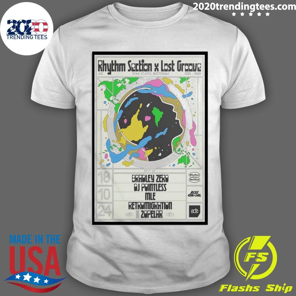 Official Rhythm Section X Lost Groove Oct 18, 2024 Doka Studios, Amsterdam NL T-shirt