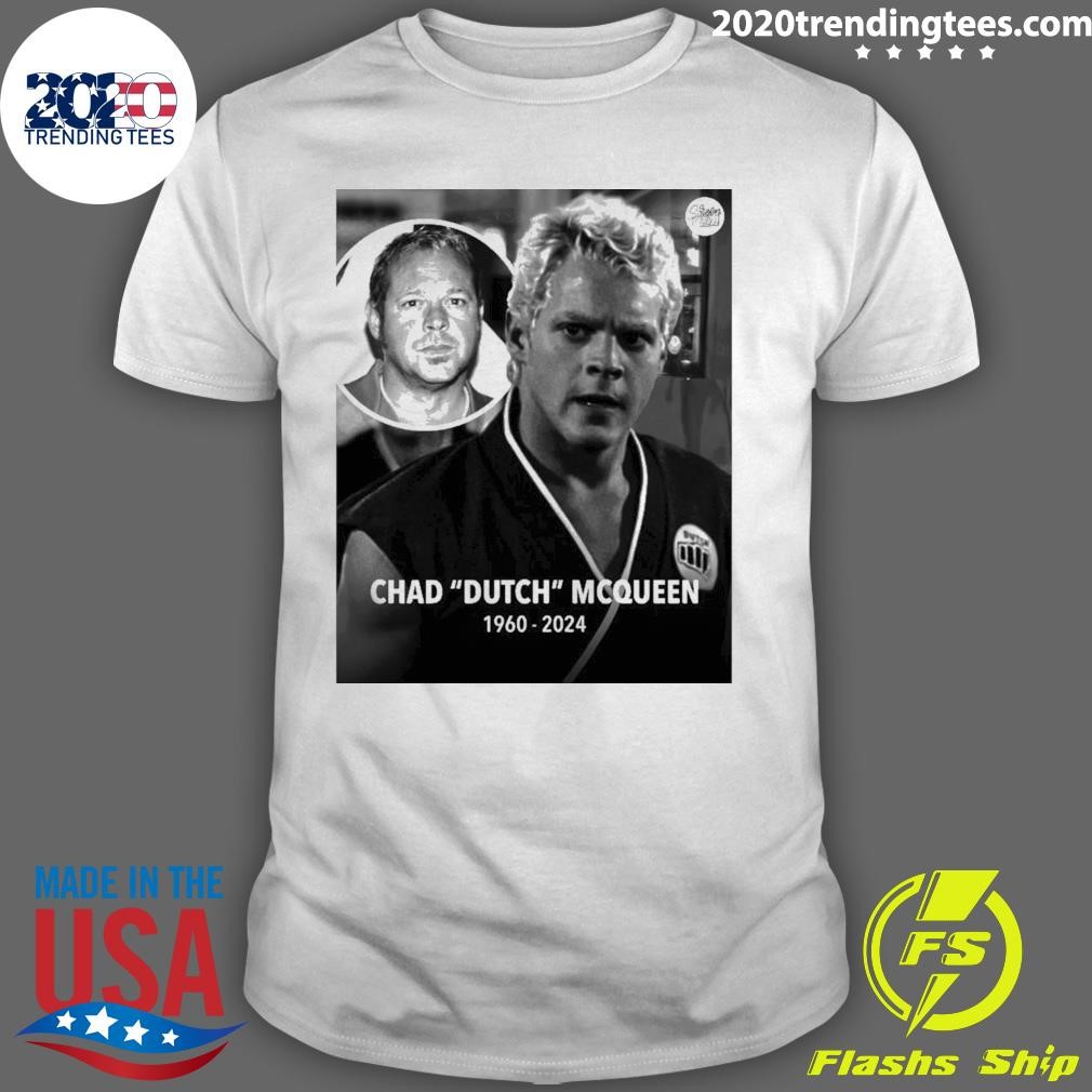 Official Rip The Legendary Actor Chad Dutch Mcqueen 1960-2024 T-shirt