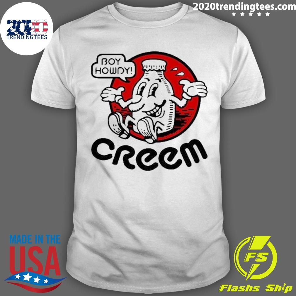 Official Sierra Ferrell Boy Howdy Creem 2024 T-shirt