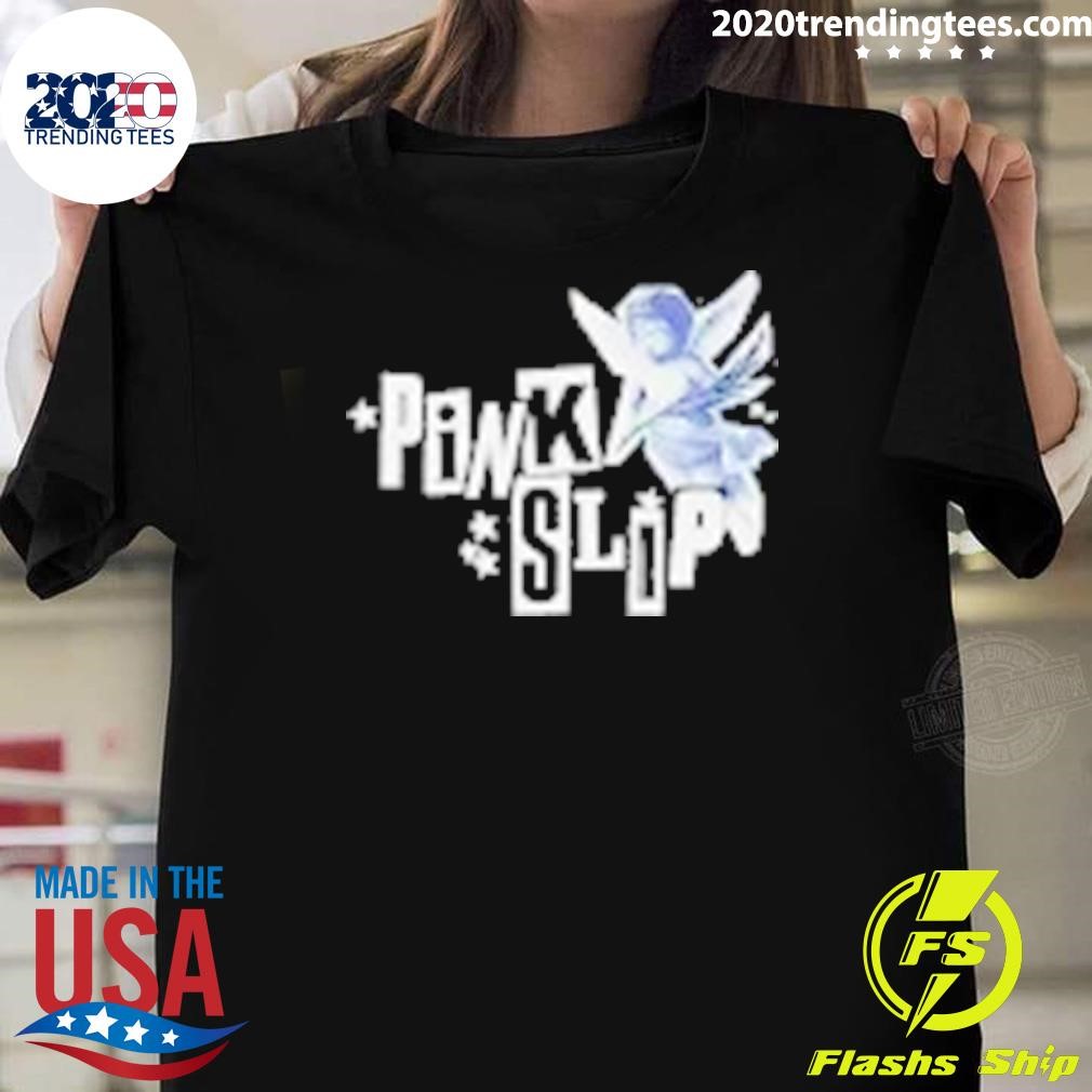 Official Super Yaki And Kerin Cunningham Present Pink Slip 2024 T-shirt