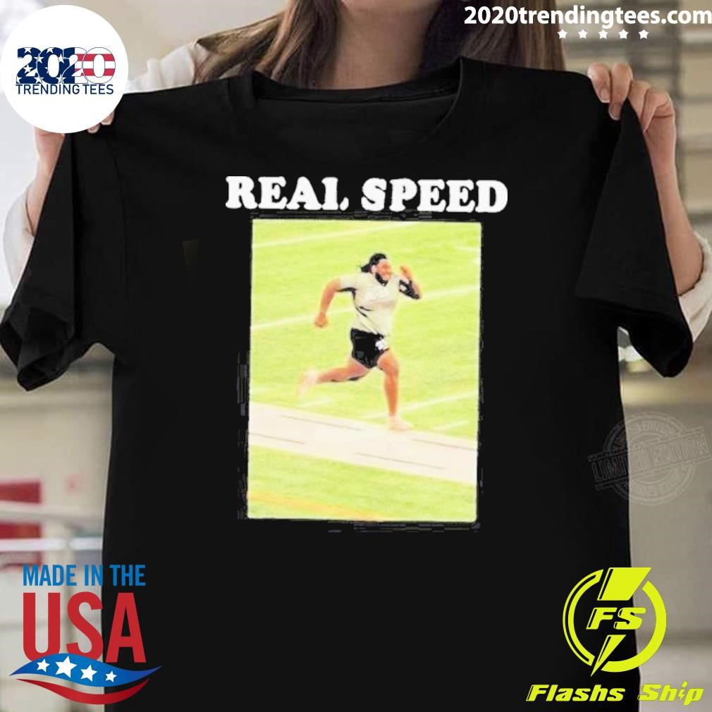 Official Texas Longhorns Football Real Speed T-shirt