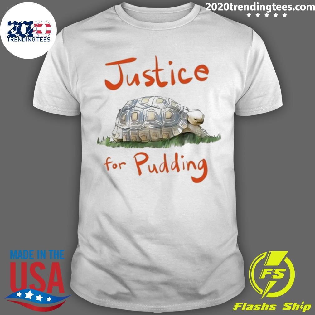 Official Turtle Justice For Pudding Tee T-Shirt