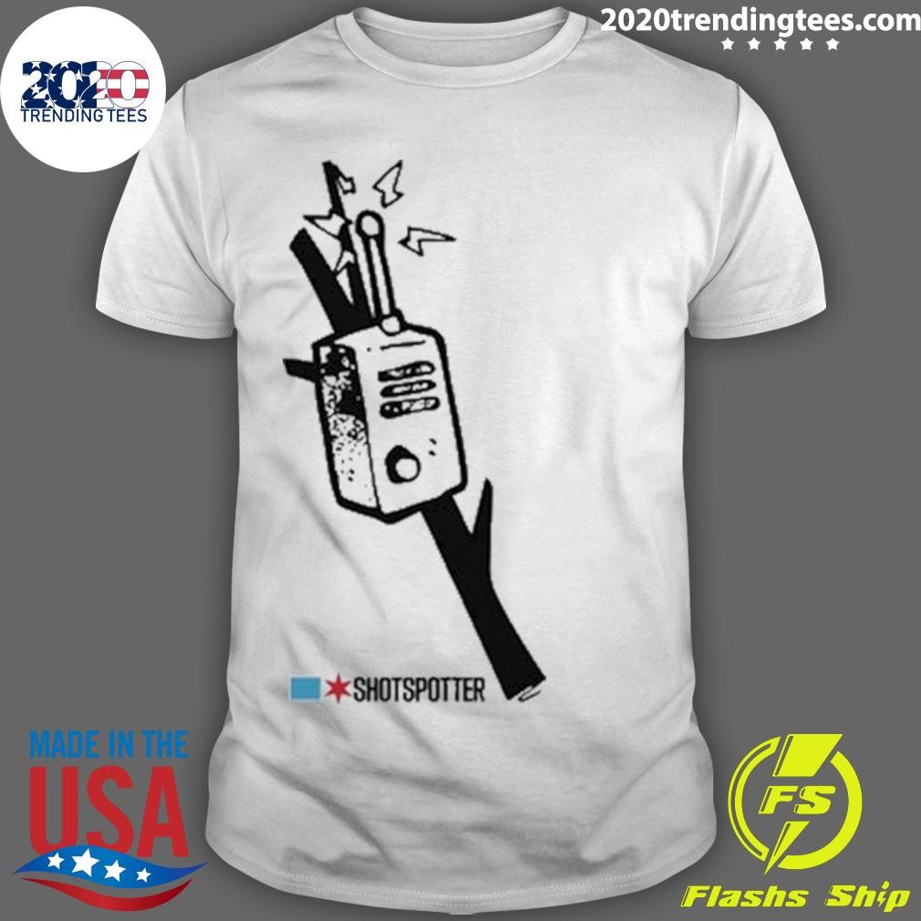 Official Walkie-Talkie Shotspotter T-shirt