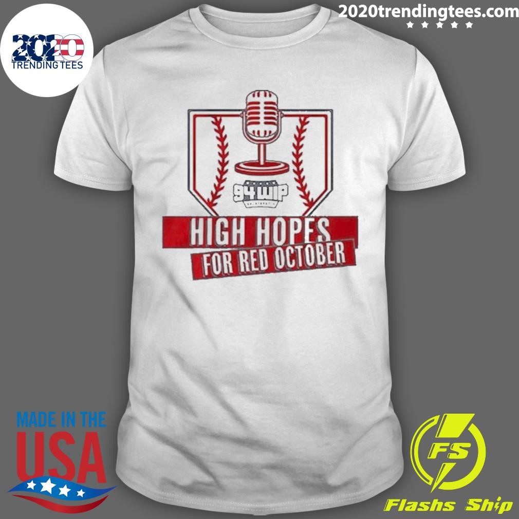 Official Wip High Hopes For Red October 2024 T-shirt