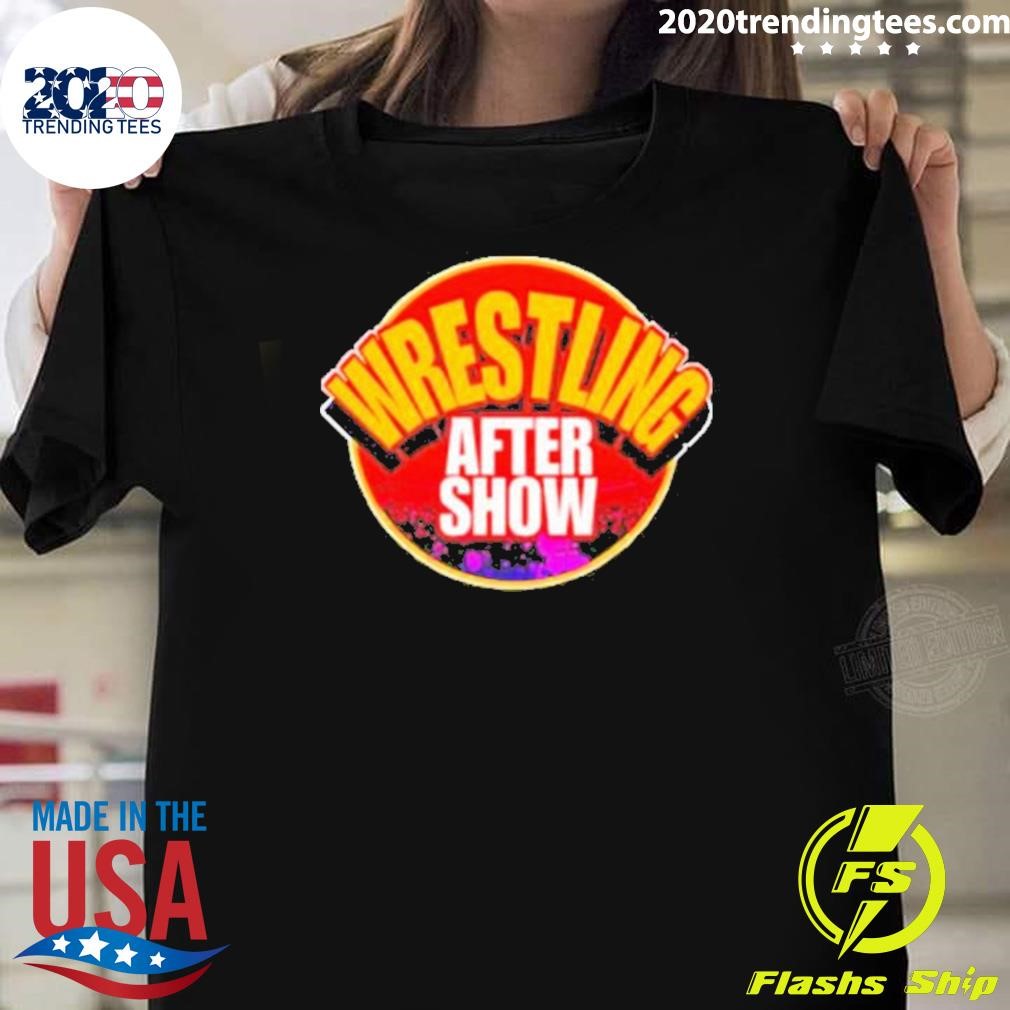 Official Wrestling After Show T-shirt