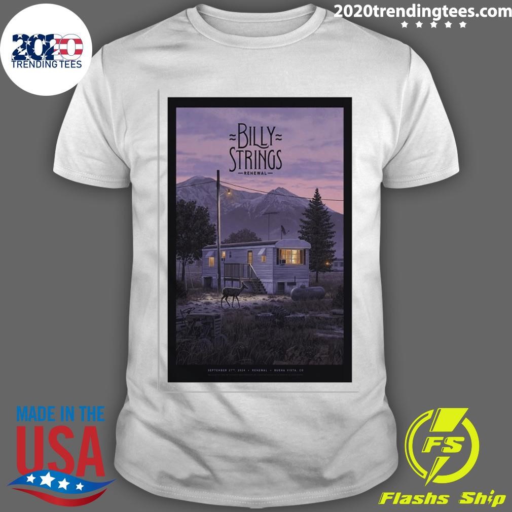 Original Billy Strings At Renewal On September 27, 2024 Show T-shirt