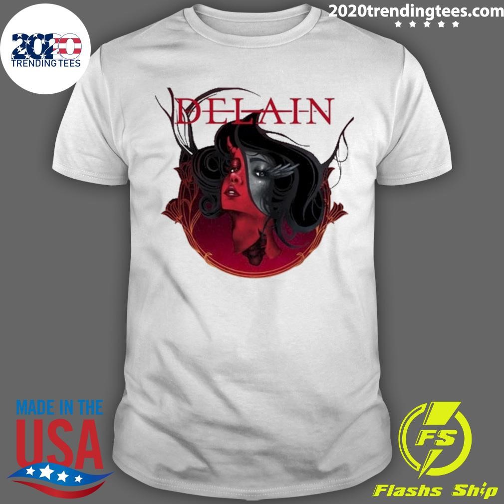 Original Delain Dance With The Devil T-shirt