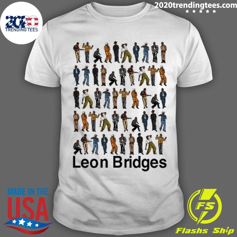 Original Evolution Of Leon Bridges 2024 T-shirt