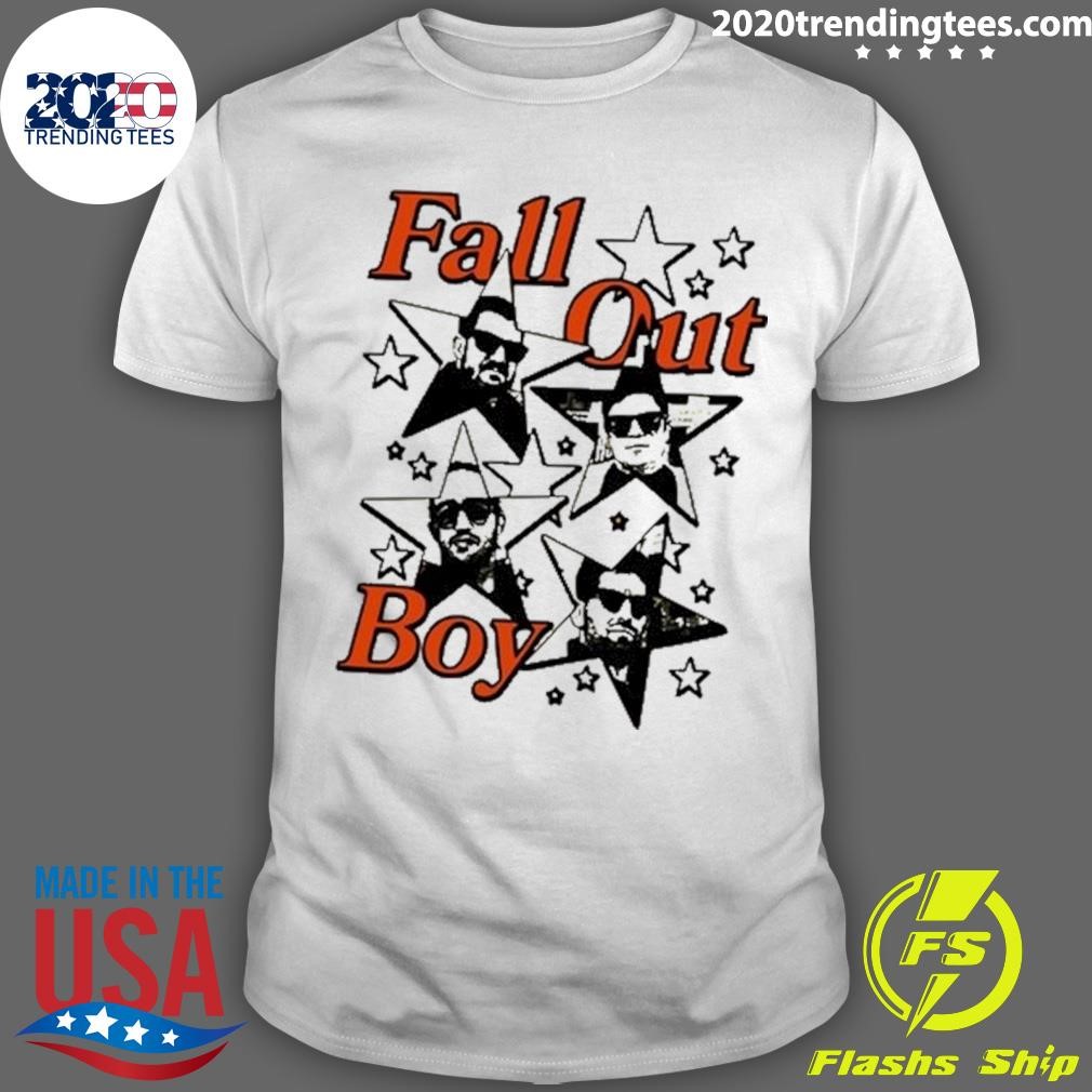 Original Fall Out Boy Star 2024 T-shirt