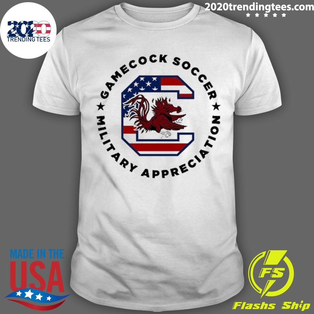 Original Gamecock Soccer Military Appreciation T-shirt