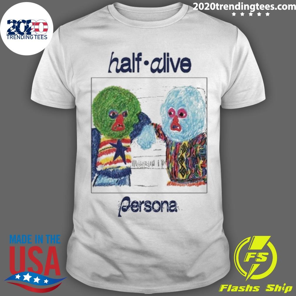 Original Half Alive Crayon Sonny & Cher 2024 T-shirt