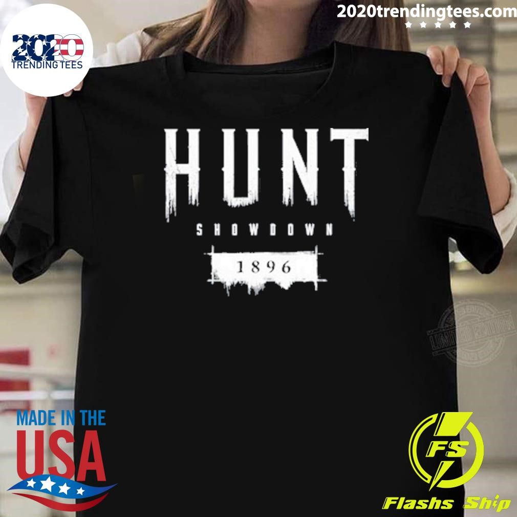 Original Hunt Showdown 1896 Logo T-shirt