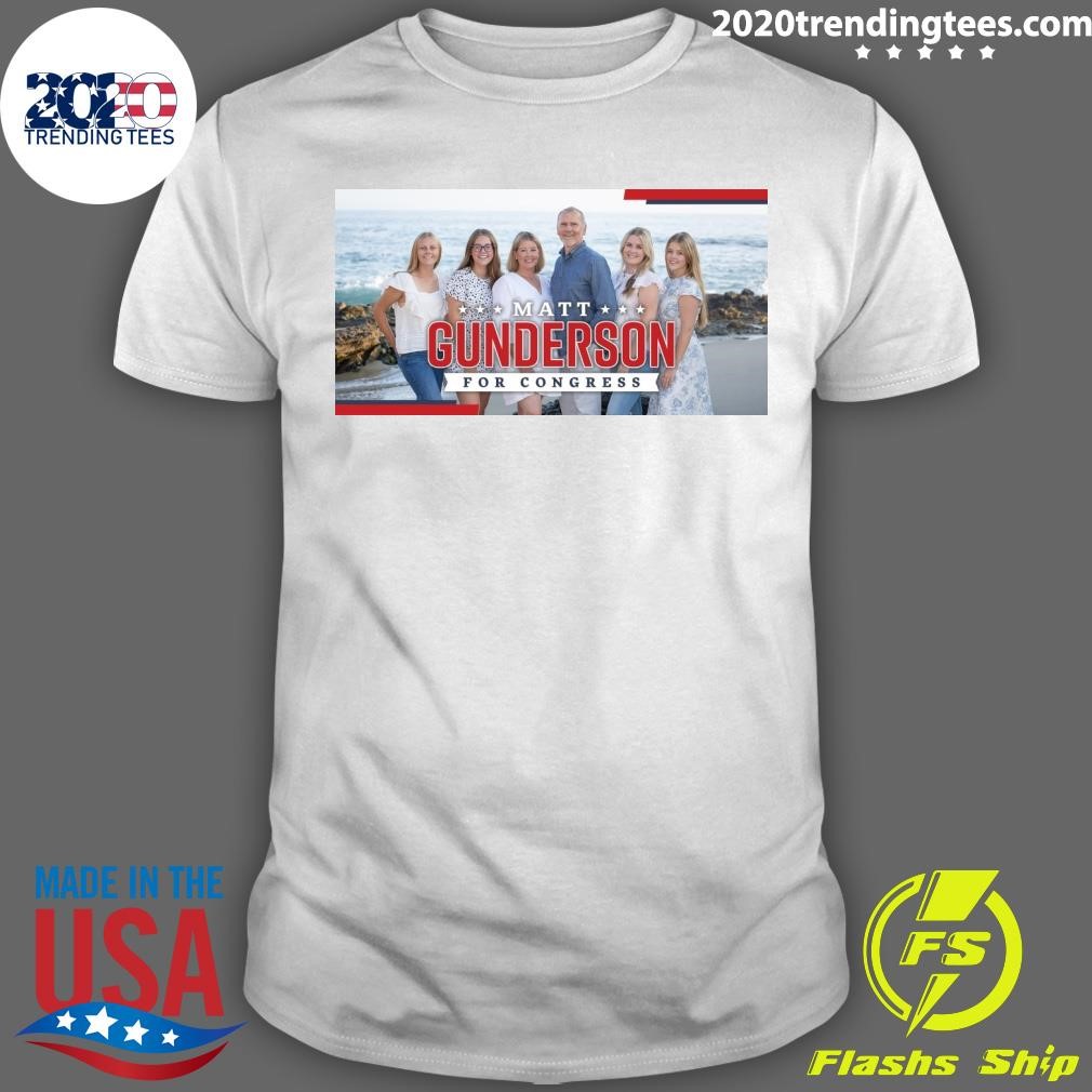 Original Jenny McCarthy, BenJarvus Green-Ellis, Kevin Faulk Matt Gunderson For Congress T-shirt