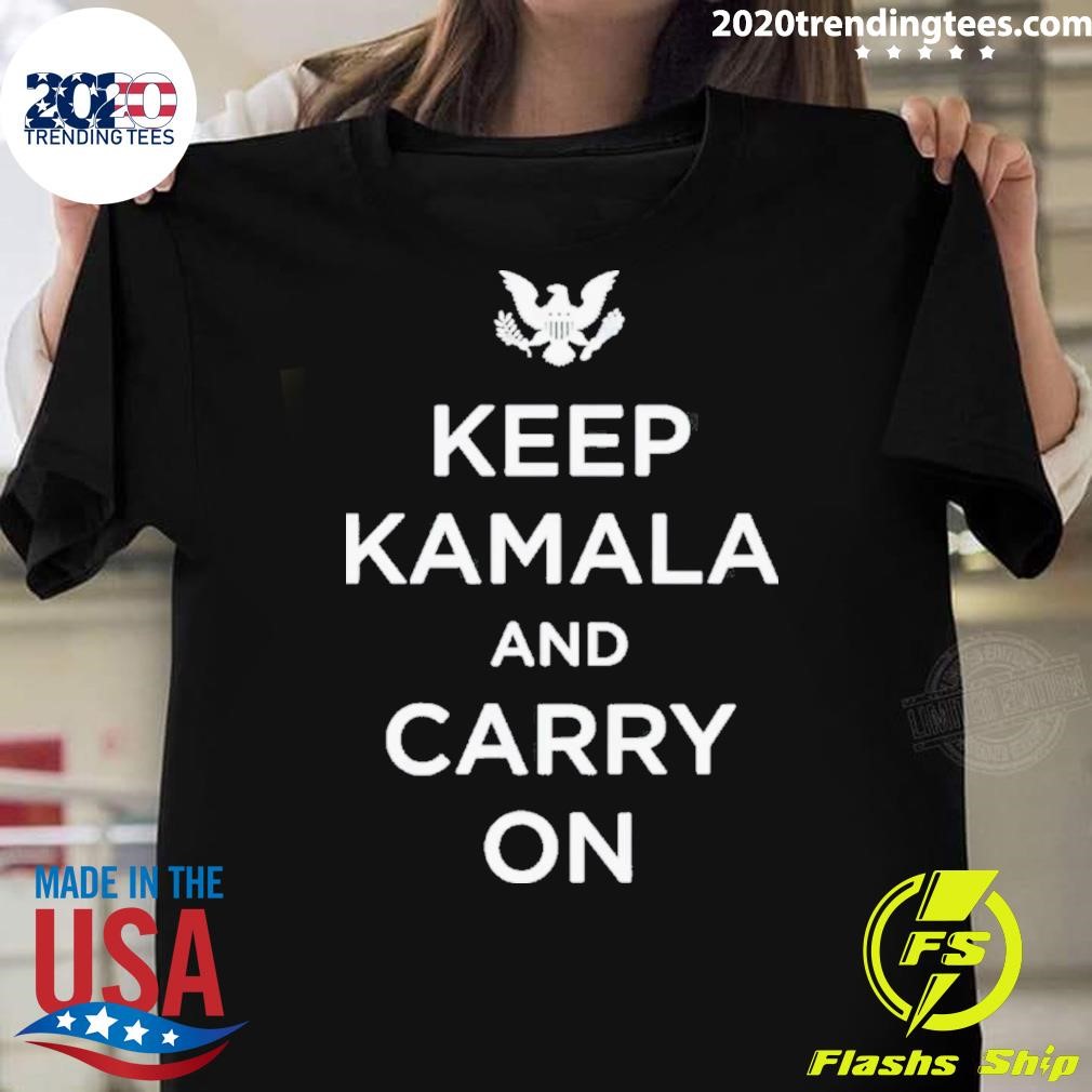 Original John Pavlovitz Keep Kamala And Carry On 2024 T-shirt