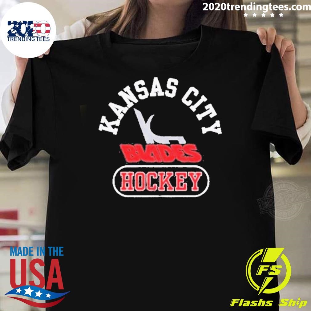 Original Kansas City Blades Hockey 2024 T-shirt