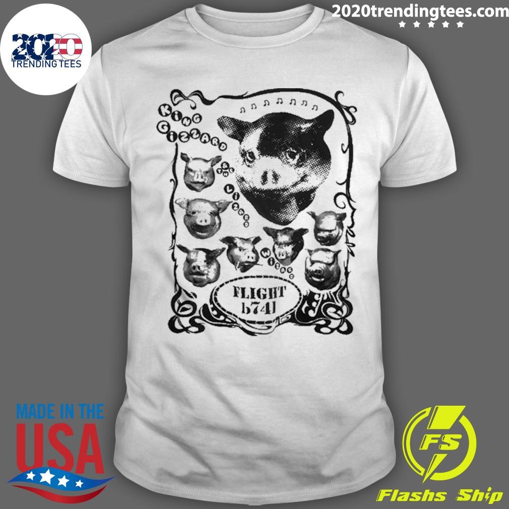 Original King Gizzard And The Lizard Wizard Pig T-shirt