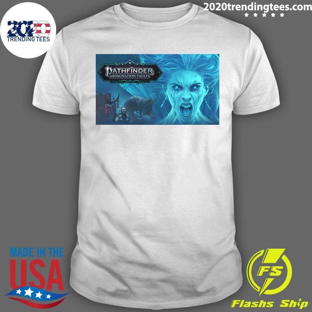 Original Pathfinder Abomination Vaults Game 1tb Steam Deck Oled T-shirt