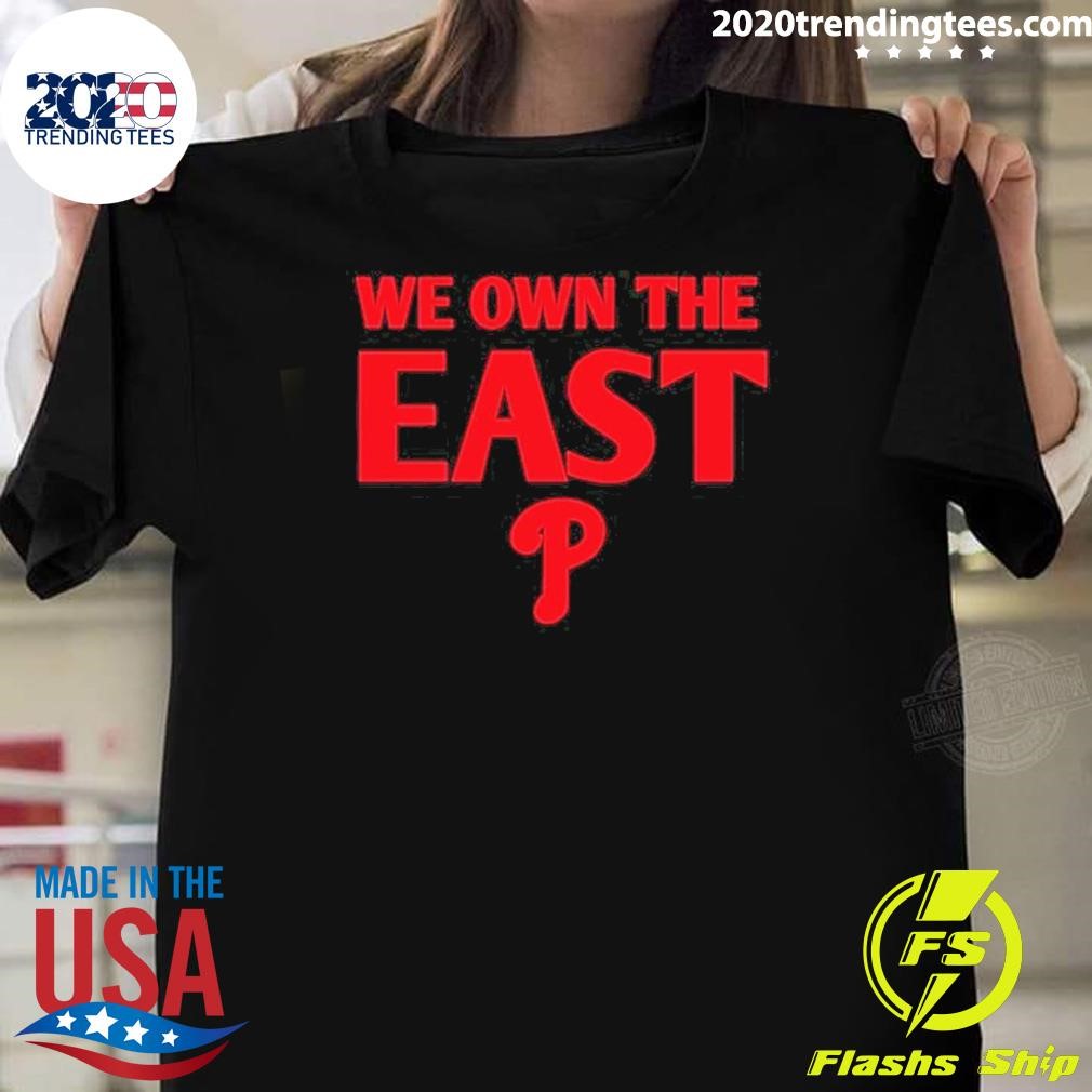 Original Philadelphia We Own The East Red 2024 T-shirt