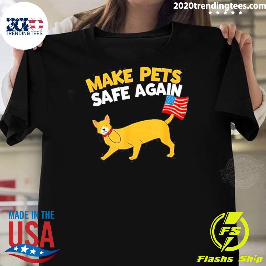 Original Save Our Pets Cats 2024 Make Pets Safe Again 2024 T-shirt