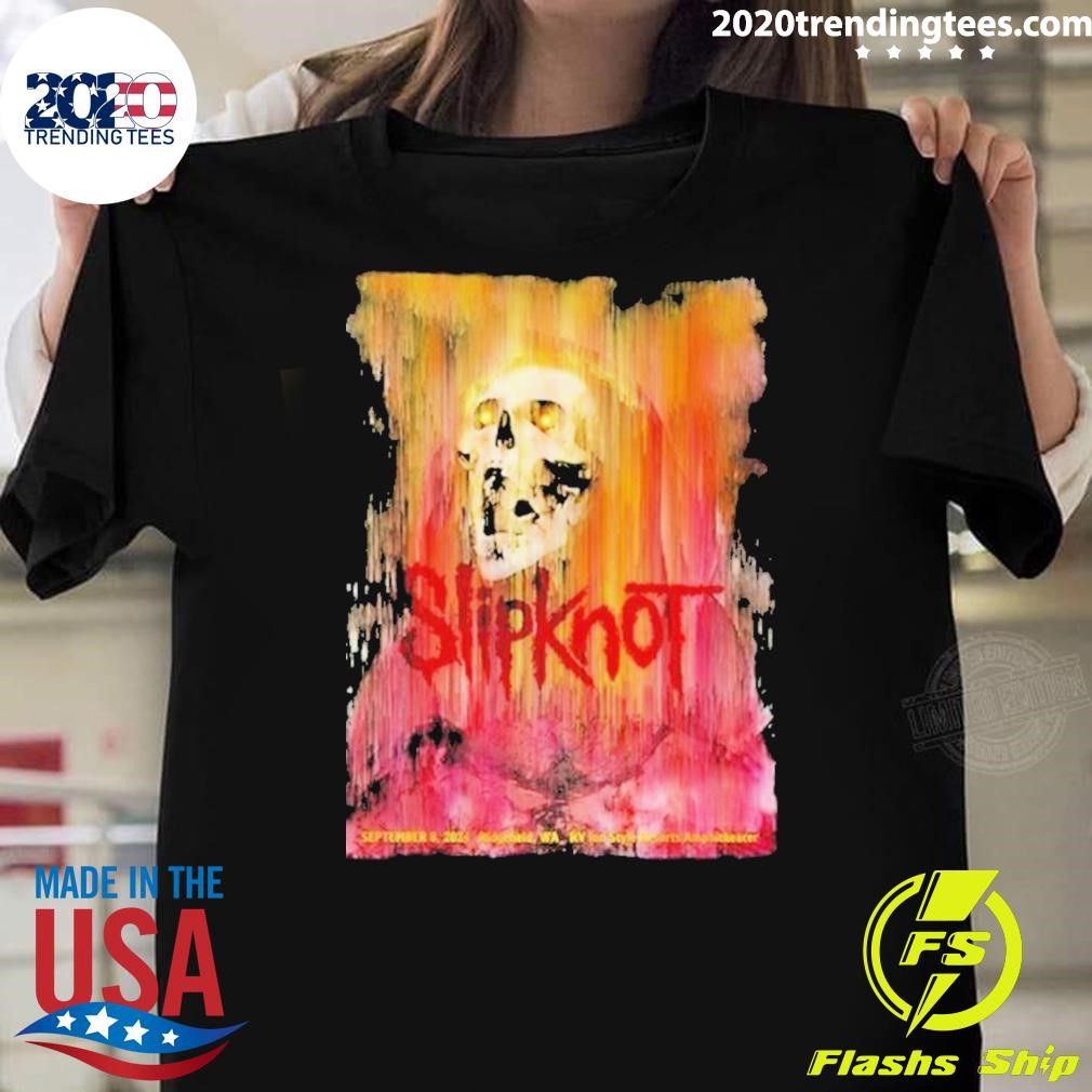 Original Slipknot Sept 8 2024 In Ridgefield, Wa Tour T-shirt