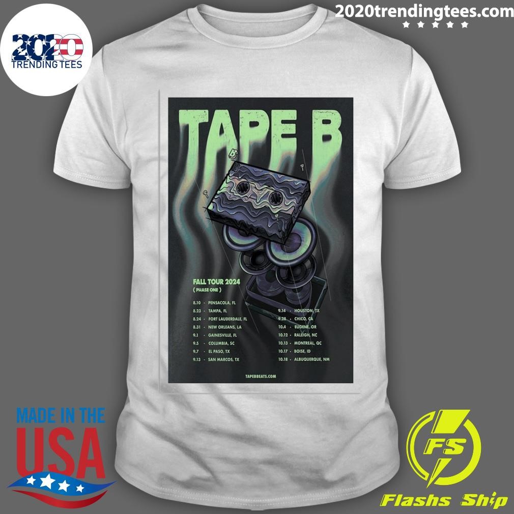 Original Tape B Fall Tour 2024 Poster T-shirt