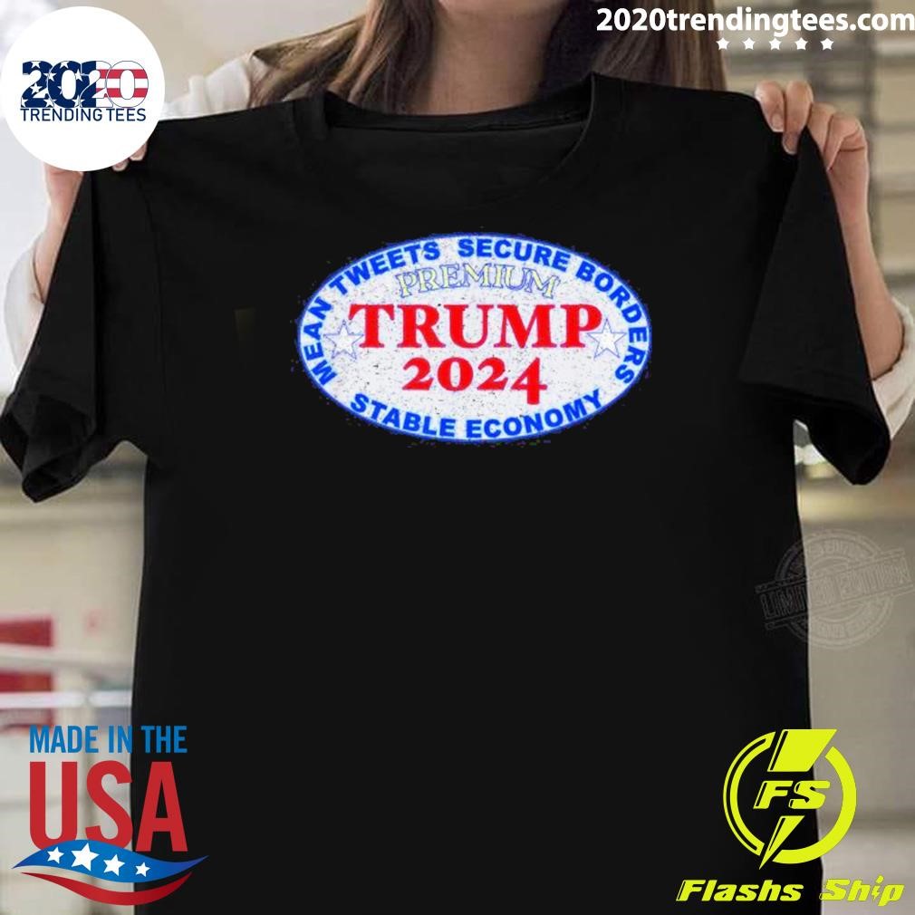 Original Trump Label Distressed Retro 2024 T-shirt