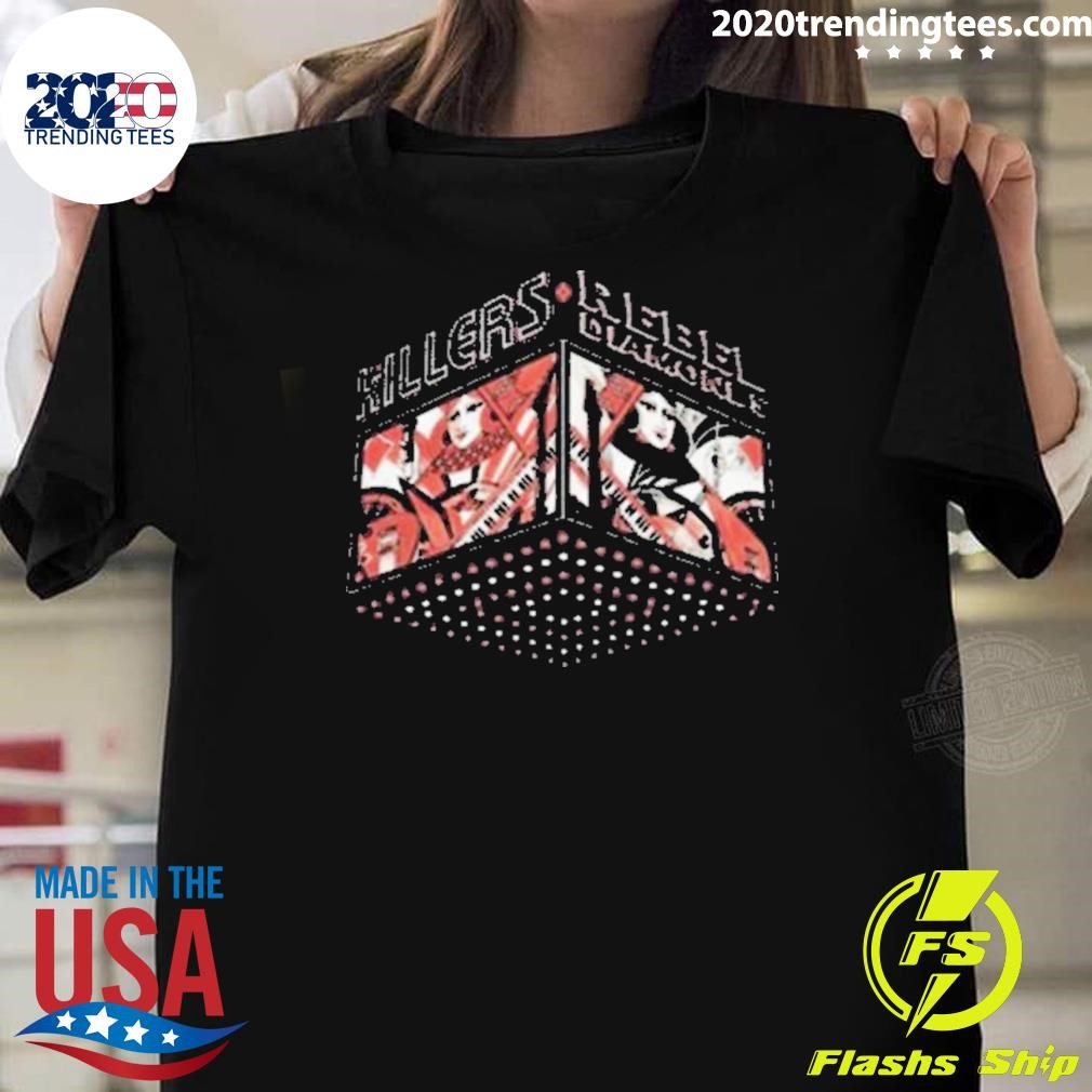 Premium 2024 The Killers X Rebel Diamonds T-shirt